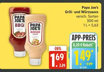 Marktkauf Papa joe's bbq sauce Angebot