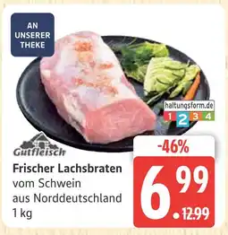 Marktkauf Gutfleisch frischer lachsbraten Angebot