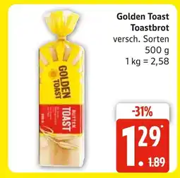 Marktkauf Golden toast toastbrot Angebot