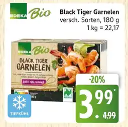 Marktkauf Edeka bio black tiger garnelen Angebot