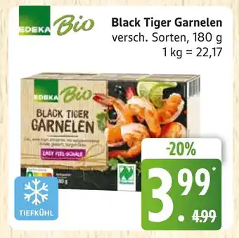 Marktkauf Edeka bio black tiger garnelen Angebot