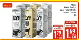 Marktkauf Oatly hafer barista oder hafer drinks Angebot