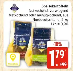 Marktkauf Unsere heimat speisekartoffeln festkochend Angebot