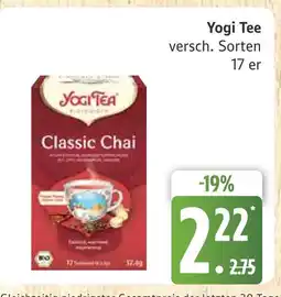 Marktkauf Yogi tee classic chai Angebot