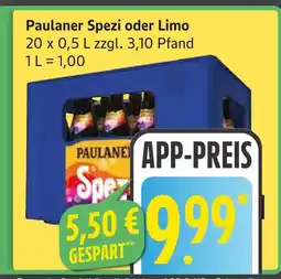 Marktkauf Paulaner spezi Angebot