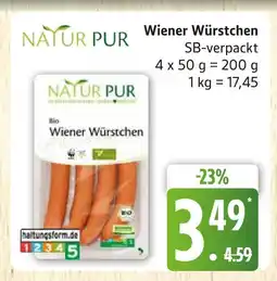 Marktkauf Natur pur wiener würstchen Angebot