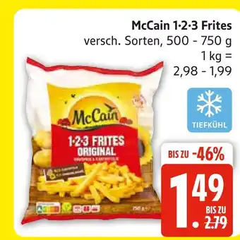 Marktkauf Mccain 1:2:3 frites Angebot