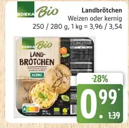 Marktkauf Edeka bio landbrötchen weizen Angebot