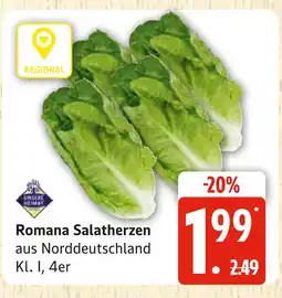 Marktkauf Romana salatherzen Angebot