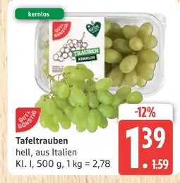 Marktkauf Tafeltrauben kernlos Angebot
