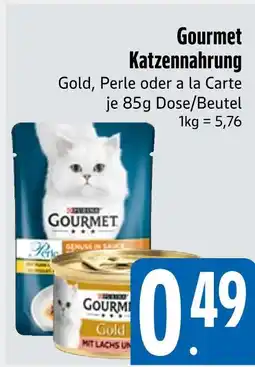 Edeka Gourmet gold katzennahrung Angebot