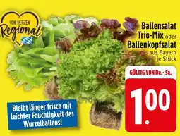 Edeka Von herzen regional ballensalat trio-mix Angebot