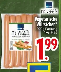 Edeka My veggie vegetarische würstchen Angebot