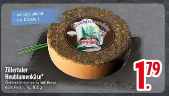 Edeka Berg sonn zillertaler heublumenkäse Angebot