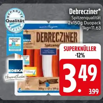 Edeka Edeka debrecziner Angebot