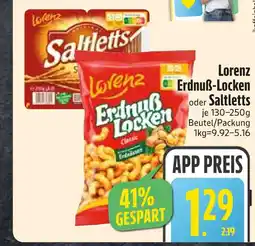 Edeka Lorenz erdnuß-locken Angebot