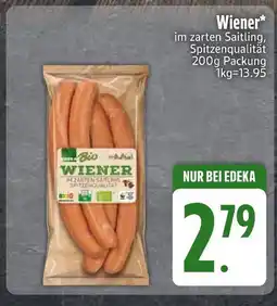 Edeka Bio wiener Angebot