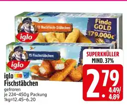 Edeka Iglo backfisch-stäbchen Angebot