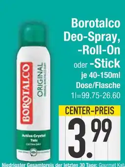 Edeka Borotalco deo-spray Angebot