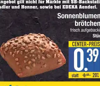 Edeka Sonnenblumenbrötchen Angebot