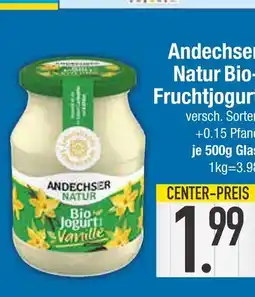 Edeka Andechser natur bio-fruchtjoghurt Angebot