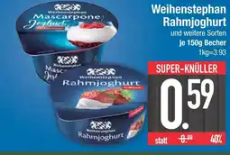 Edeka Weihenstephan mascarpone joghurt Angebot