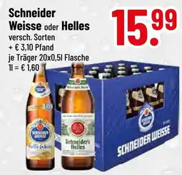 trinkgut Schneider weisse weisse Angebot