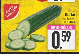 Edeka Gut & günstig gurke Angebot