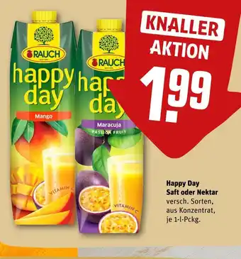 REWE Rauch happy day saft oder nektar Angebot