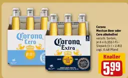REWE Corona mexican beer Angebot