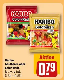 REWE Haribo goldbären oder color-rado Angebot