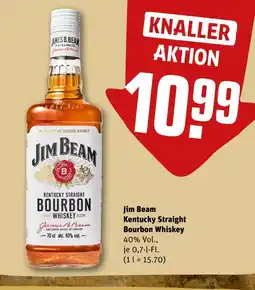 REWE Jim beam kentucky straight bourbon whiskey Angebot