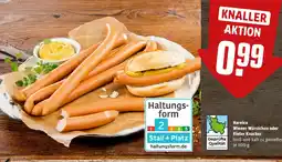 REWE Hareico wiener würstchen oder kieler knacker Angebot