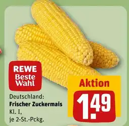 REWE Rewe beste wahl frischer zuckermais Angebot