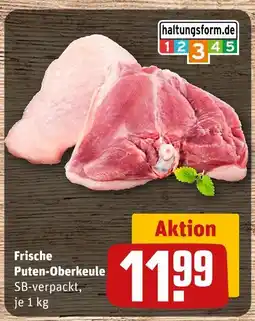 REWE Frische puten-oberkeule Angebot