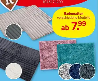 ROLLER Badematten Angebot
