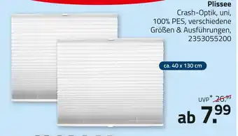 ROLLER Plissee Angebot