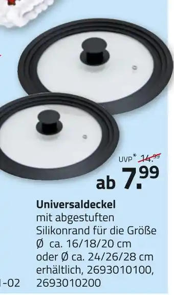 ROLLER Universaldeckel Angebot