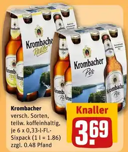 REWE Krombacher radler Angebot