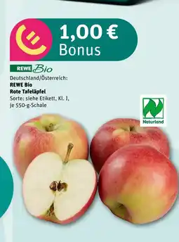 REWE Rewe bio rote tafeläpfel Angebot