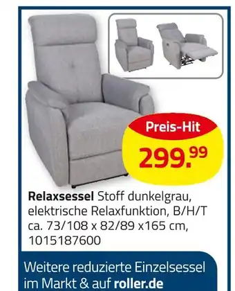 ROLLER Relaxsessel Angebot