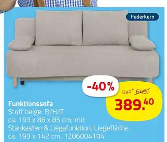ROLLER Funktionssofa Angebot
