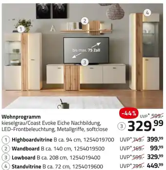 ROLLER Wohnprogramm Angebot