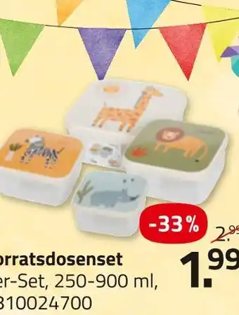 ROLLER Vorratsdosenset Angebot
