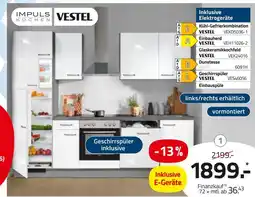 ROLLER Impuls küchen, vestel einbauküche Angebot