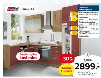 ROLLER Exquisit einbauküche Angebot