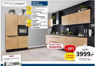 ROLLER Impuls küchen einbauküche Angebot