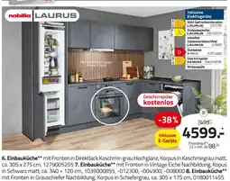 ROLLER Nobilia einbauküche Angebot