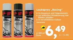 Globus Baumarkt Racing lackspray Angebot