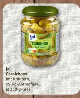 nahkauf Ja! cornichons Angebot